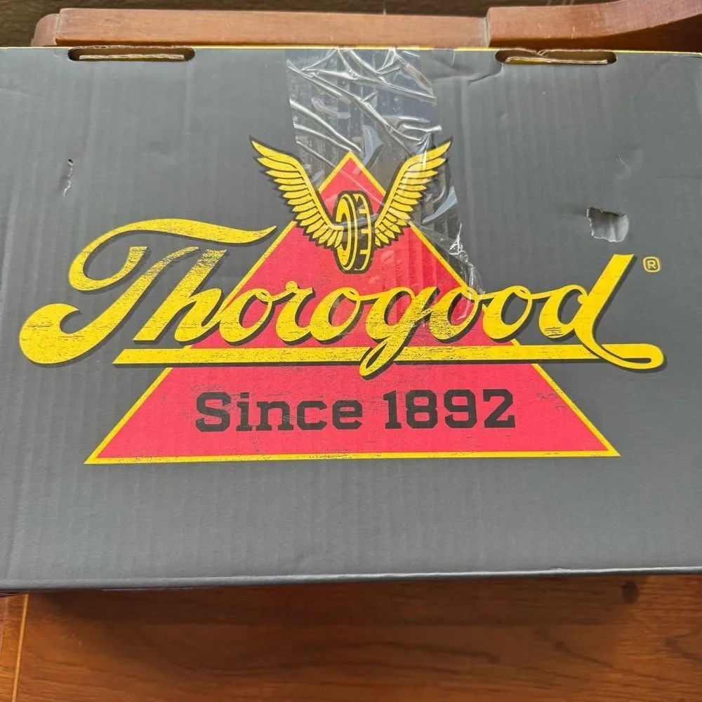 Thorogood Men's and Women's Black Poromeric Uniform Oxford Dress Shoes 8.5 NIB
